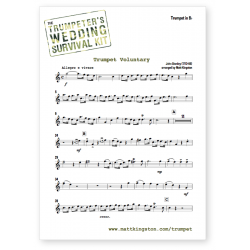 The Trumpeter's Wedding Survival Kit - PDF Music Download