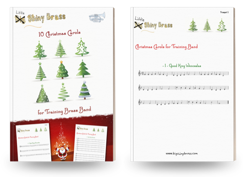 10 Christmas Carols for Brass Training Band
